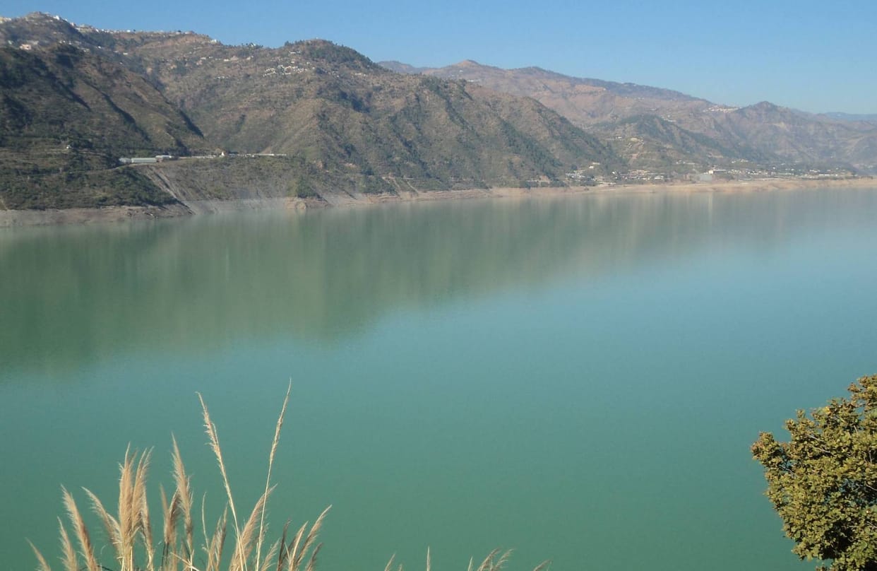 With the reduction in the flow of rivers rain