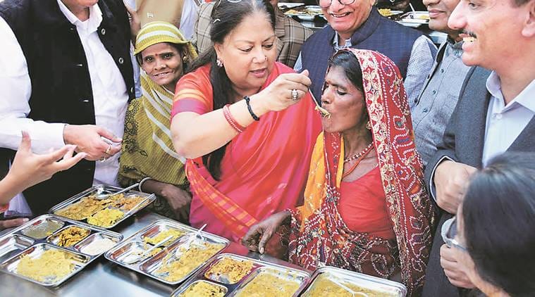 Rajasthan: Lunch and dinner @ just 8 rs, raje launched scheme