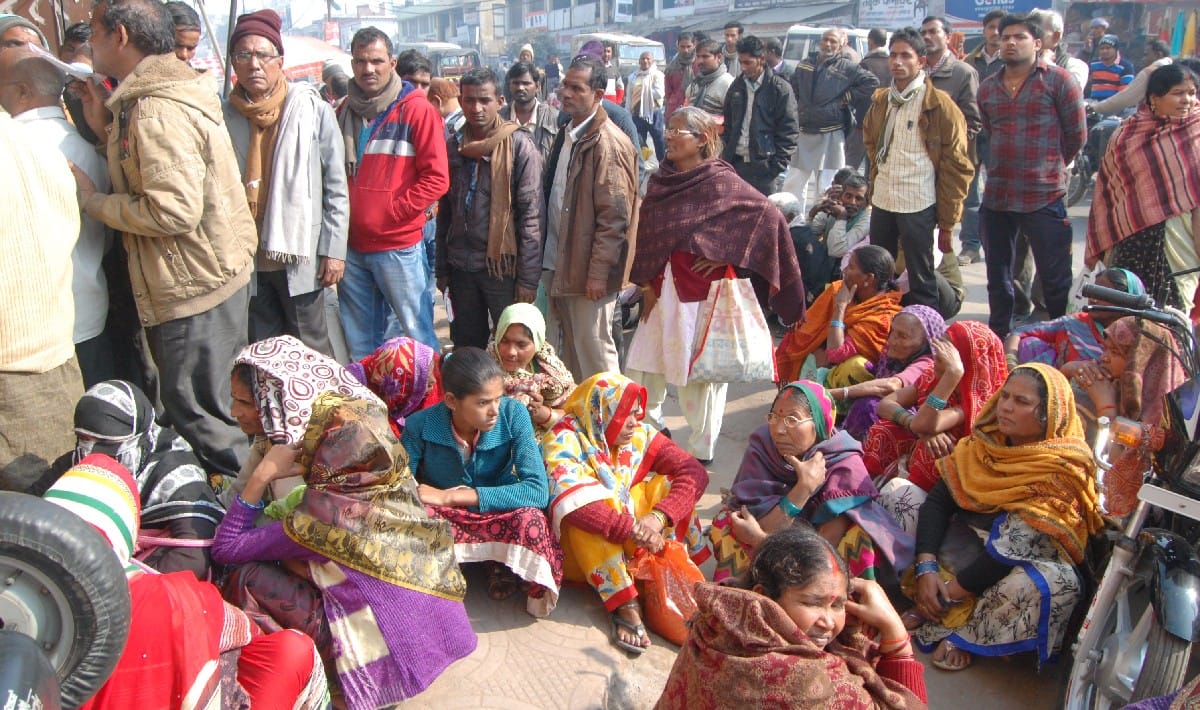 Commotion on the amount banks