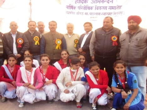 swarghat school celebration of annual function.