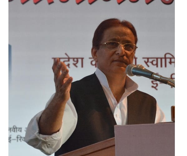 azam khan speaks in an govt event.