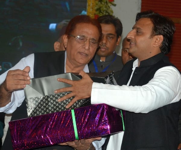 azam khan speaks in an govt event.