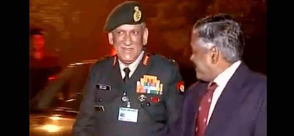 celebration in the army chief bipin rawat village.