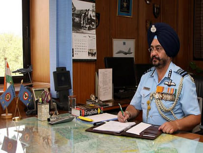 Grandfather was Captain in the British Army, grandchild became chief  of Indian Air Force 