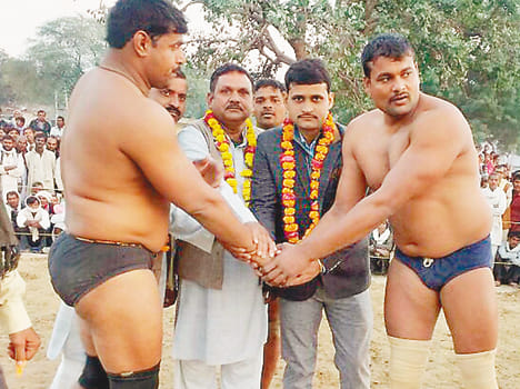 Cirque show wrestlers tactics hamirpur