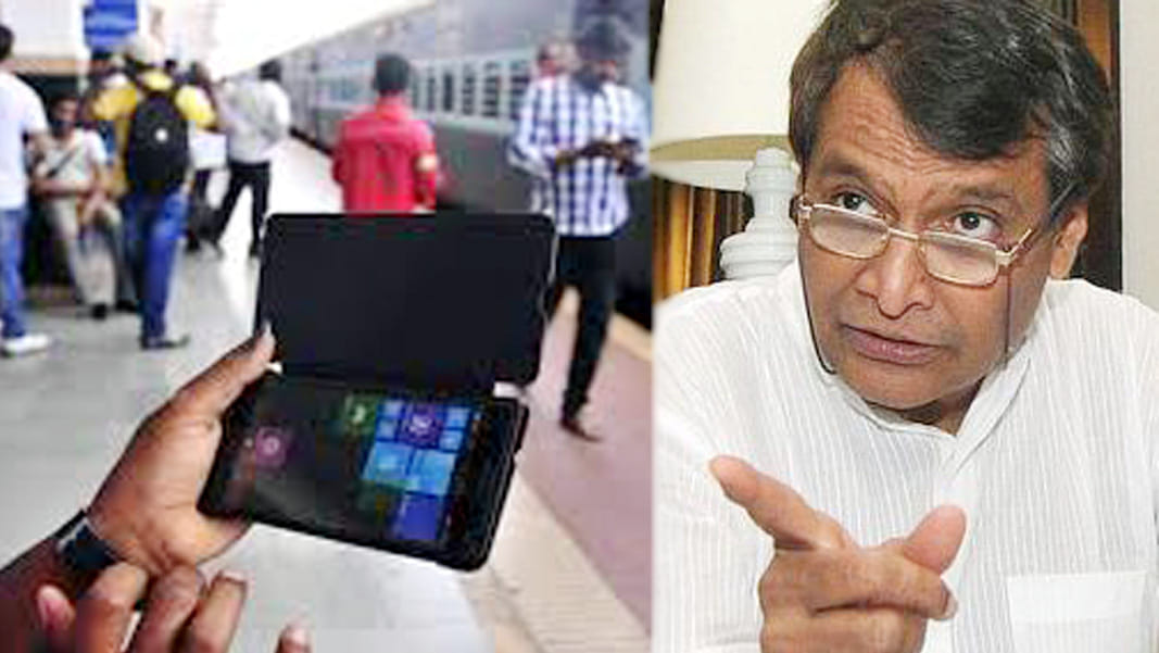 train delay salary cut, railway minister tweet now pays railway