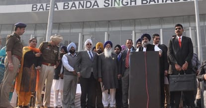 ac bus stand inaugrated by depty cm sukhbir badal at mohali