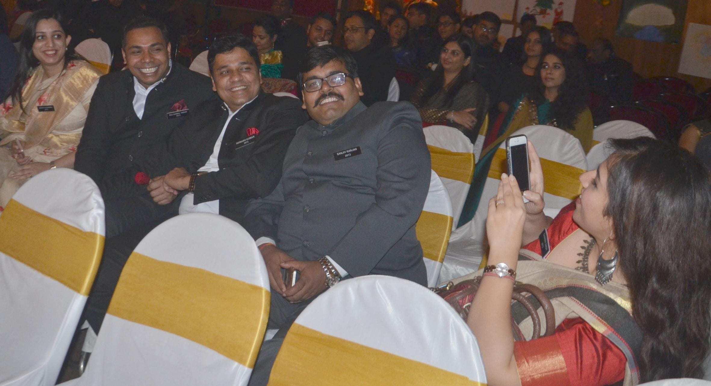 titles for officers during ias service dinner