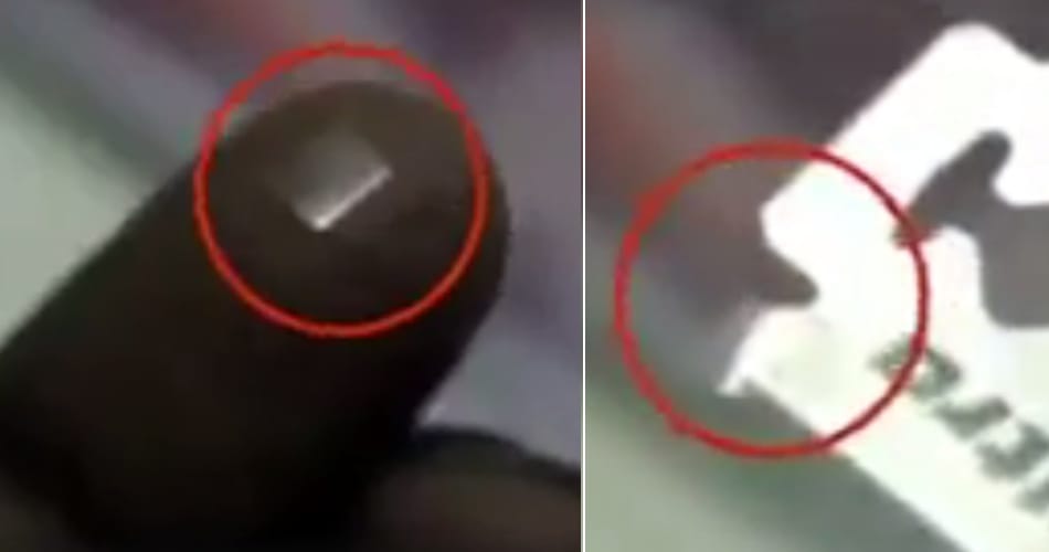 a man found out nano gps chip in 2000 rupee note, video viral on social media