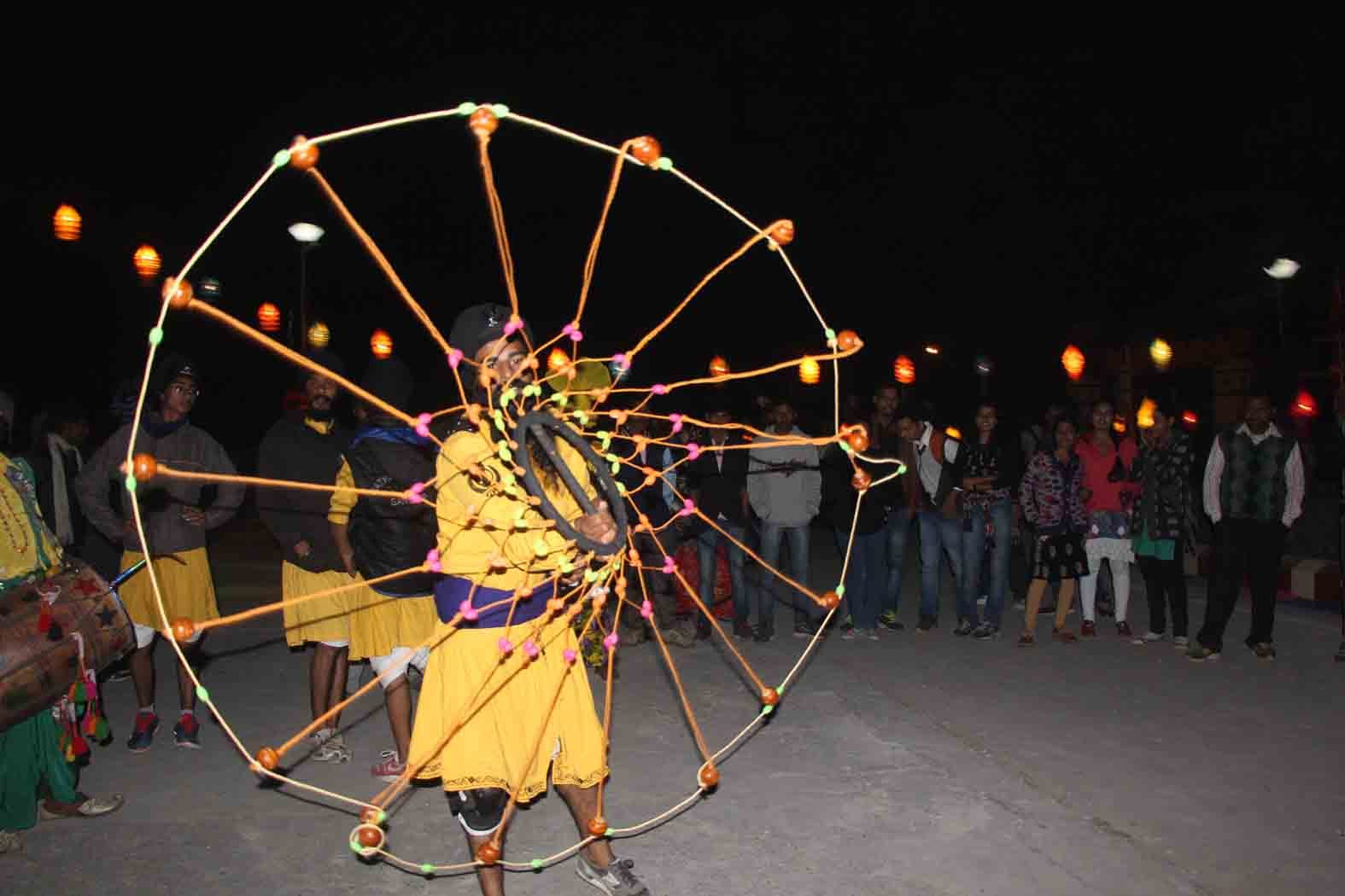 folk culture and art in national cultural festiva at BHU 