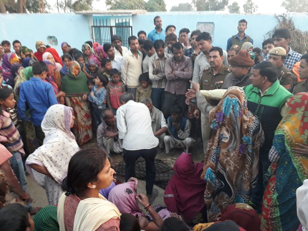 Students dropped from nursery school van, killing