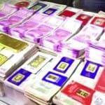 54 lakh new note seized noida and hyderabad