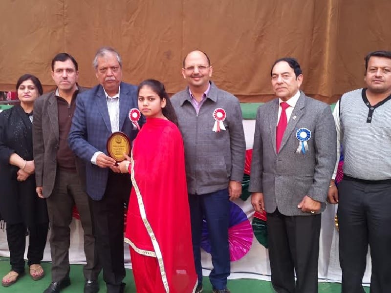 Sanas Senior Secondary School, the annual awards ceremony, Rajdutt Best Student, Mandi Gobindgarh