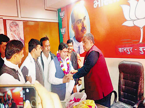 Kuldeep joined the BJP