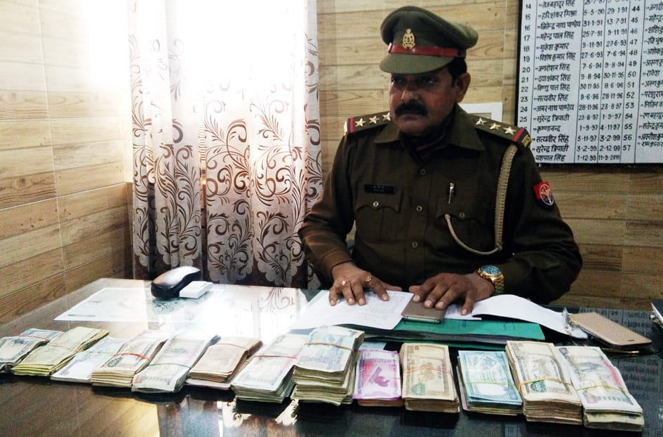 Customs officials found the room two countries currency