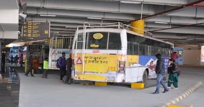 mohali bus stand, new bus stand have many problems