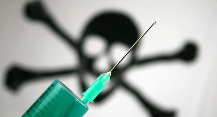 innocent death after injection