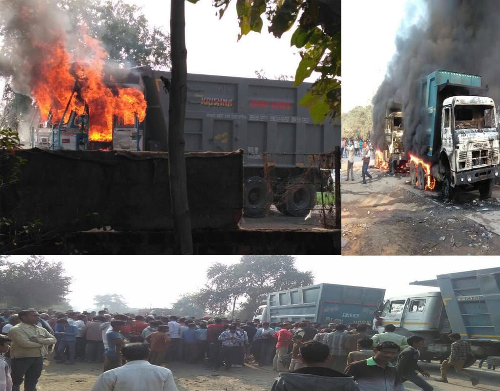 mob put in a fire two dumper and one brigade
