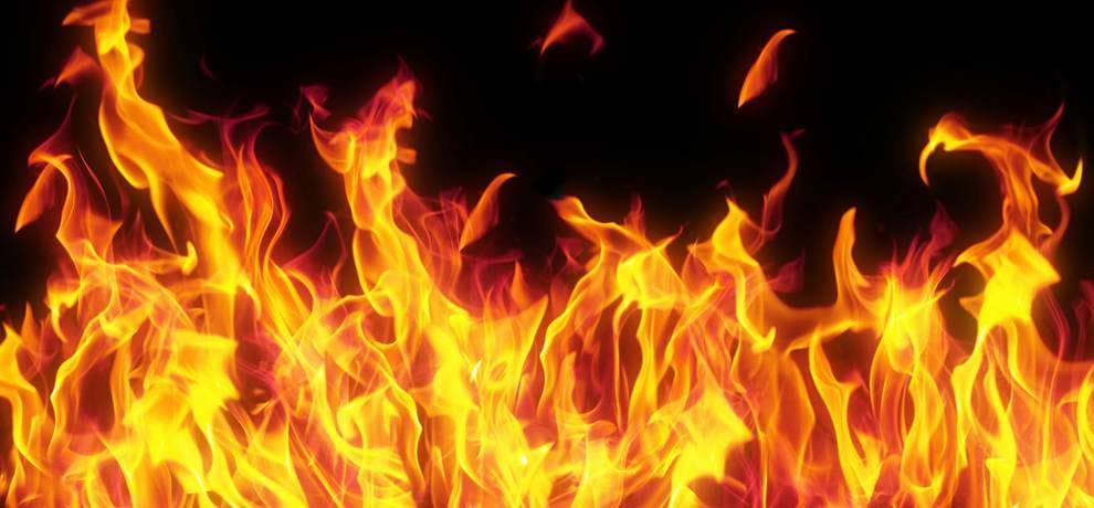FIRE IN sweet house in domana