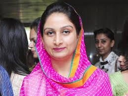 harsimrat kaur badal, cabinet minister, aam adami party, congress party, muktsar, jalandhar, punjab