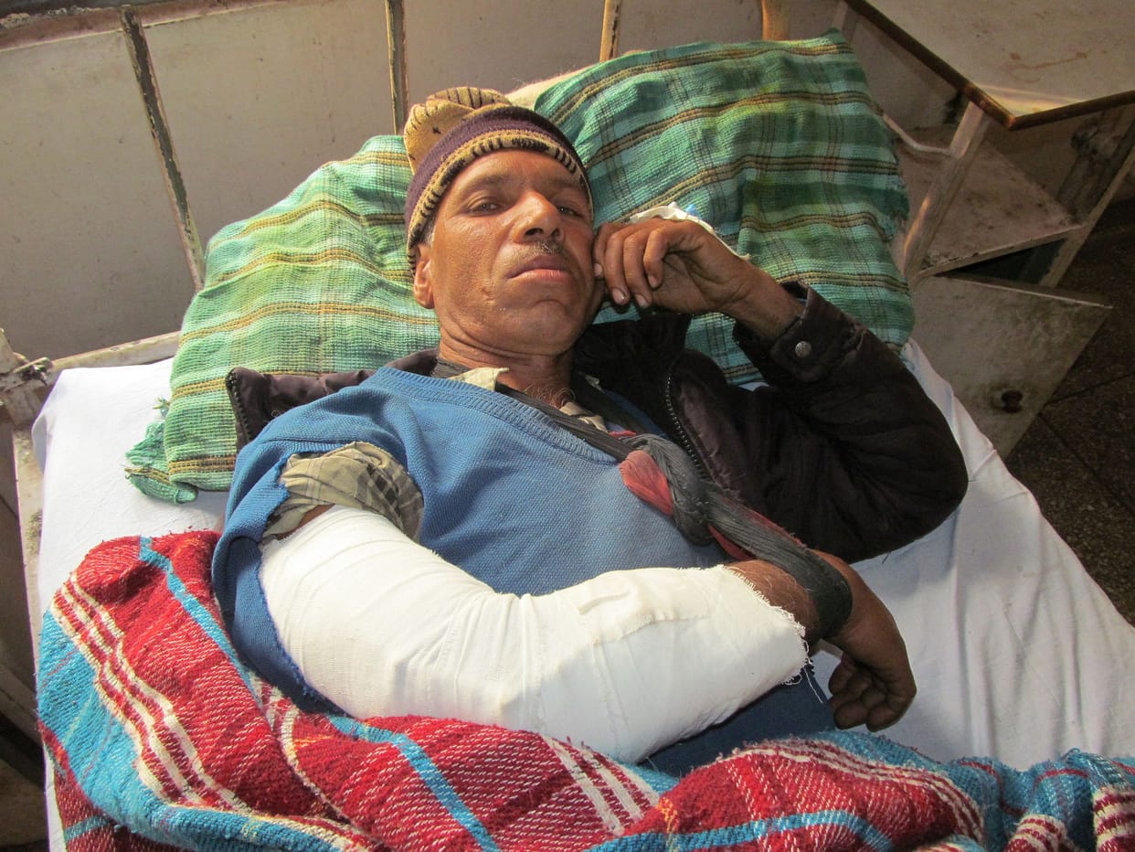 one injuried in kidi panchyat