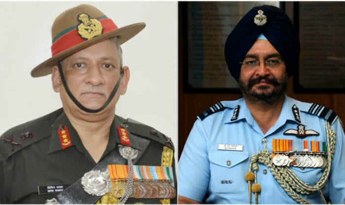 नए वायुसेना और थलसेना प्रमुख 