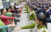 women, take madel, panchyat , ambala