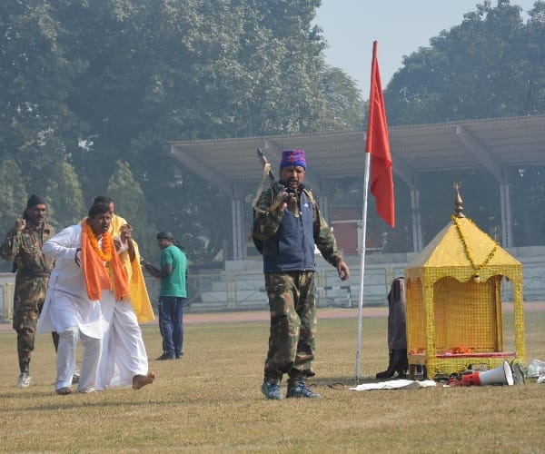 PAC mock drill at its foundation day.