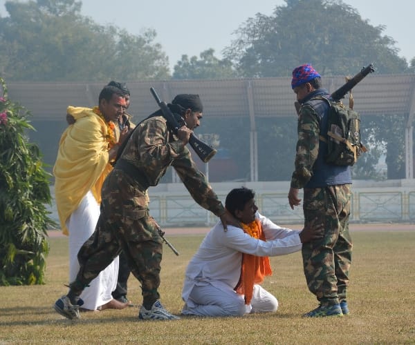 PAC mock drill at its foundation day.