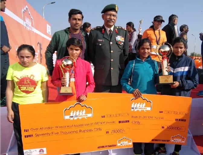 Arpita Saini won the marathon