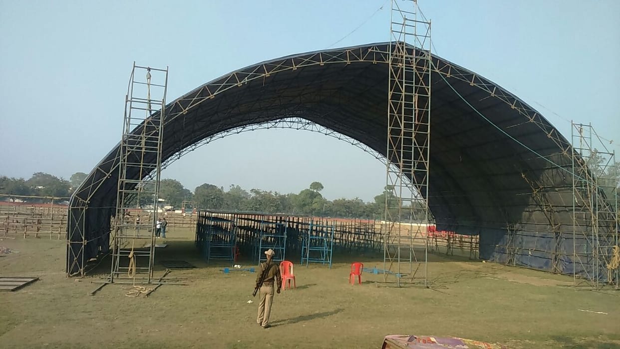 prepration going fast for pm varanasi visist
