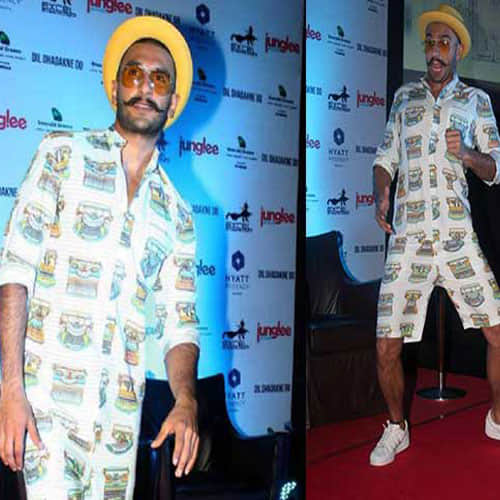 funny jokes on ranveer singh's weird outfit 