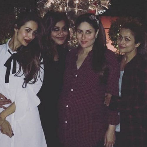 pre christmas celebration of kareena kapoor