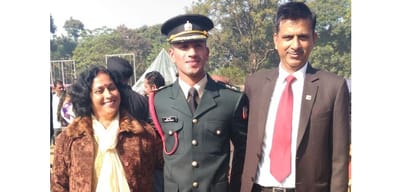 Digvijay singh selected as flying officer in Indian Air Force