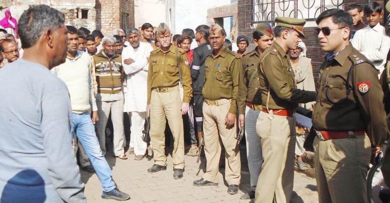 fir against four person in bussinessman murder