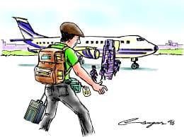  Swindle for job in abroad