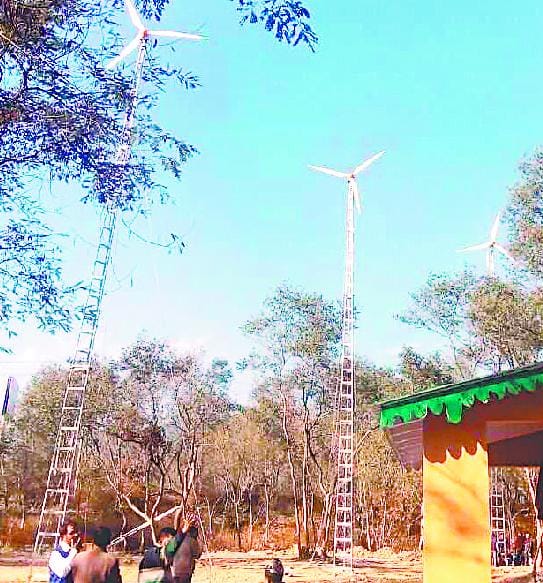 Wind power plant