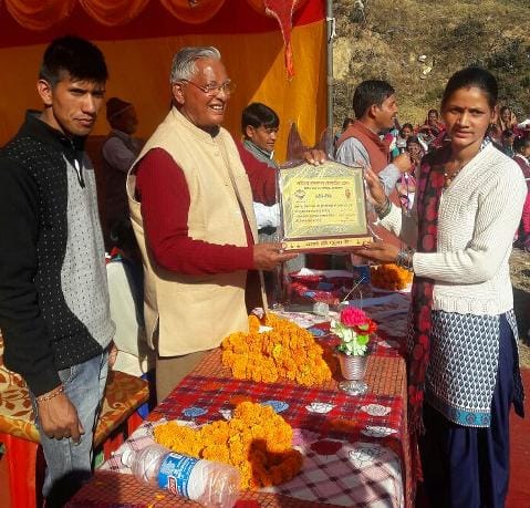 Women honored in almora