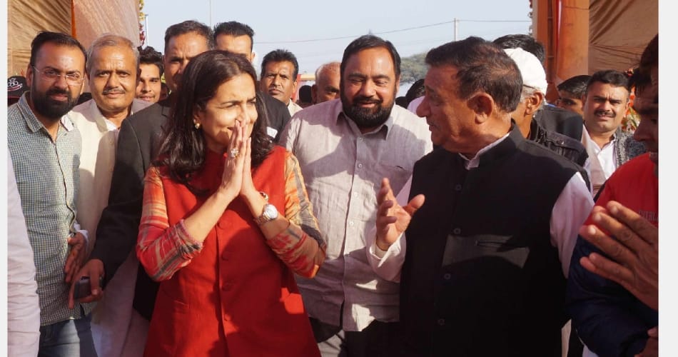 Former deputy chief minister's son wedding, haryana