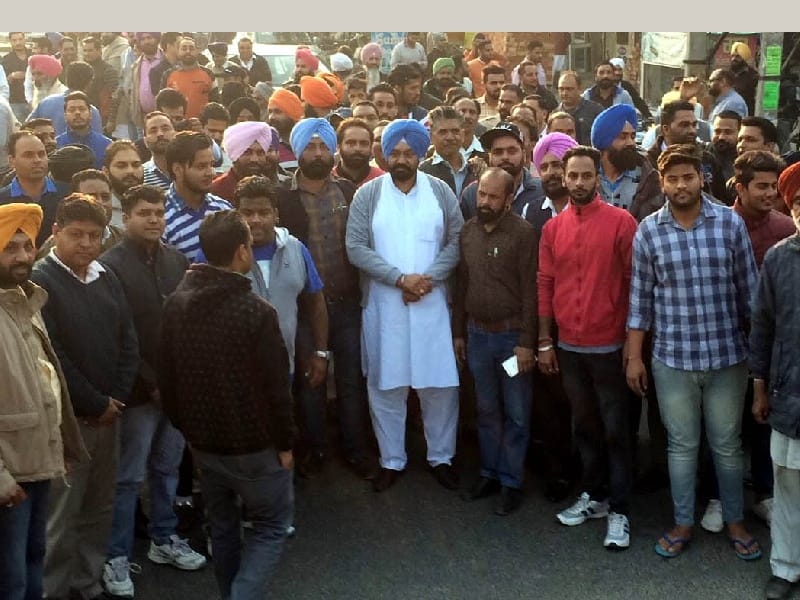 Amloh constituency, Congress opposition protests Jagmeet Singh Sahota,  Fatehgarh Sahib