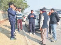 sonipat, road accident, mother son dead