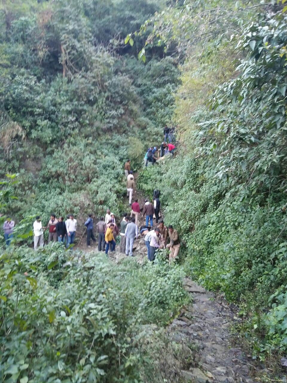 accident in tunkhal