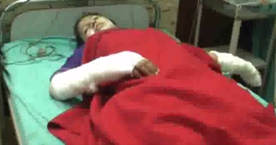 taareekh kar laut rahe dampati par jaanaleva hamala