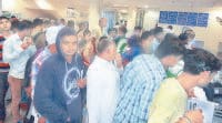 Banks closed, empty ATM for cash, people wander, jind news