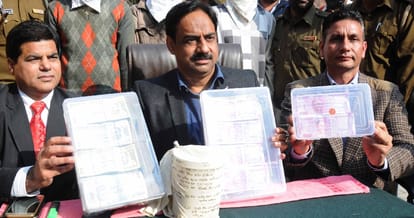 ed raid on swami devi dayal institute owner houses, 42 lakh currency recovered
