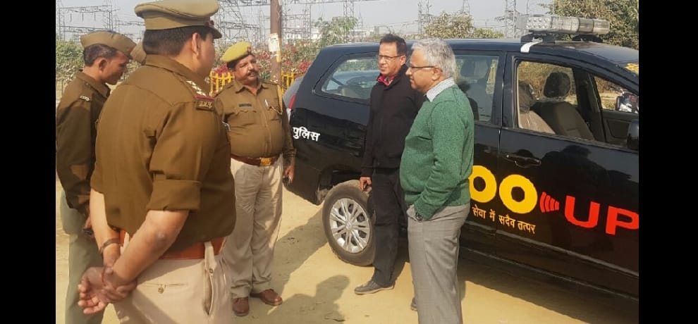  The DGP has reached Noida dial 100 surprise inspections