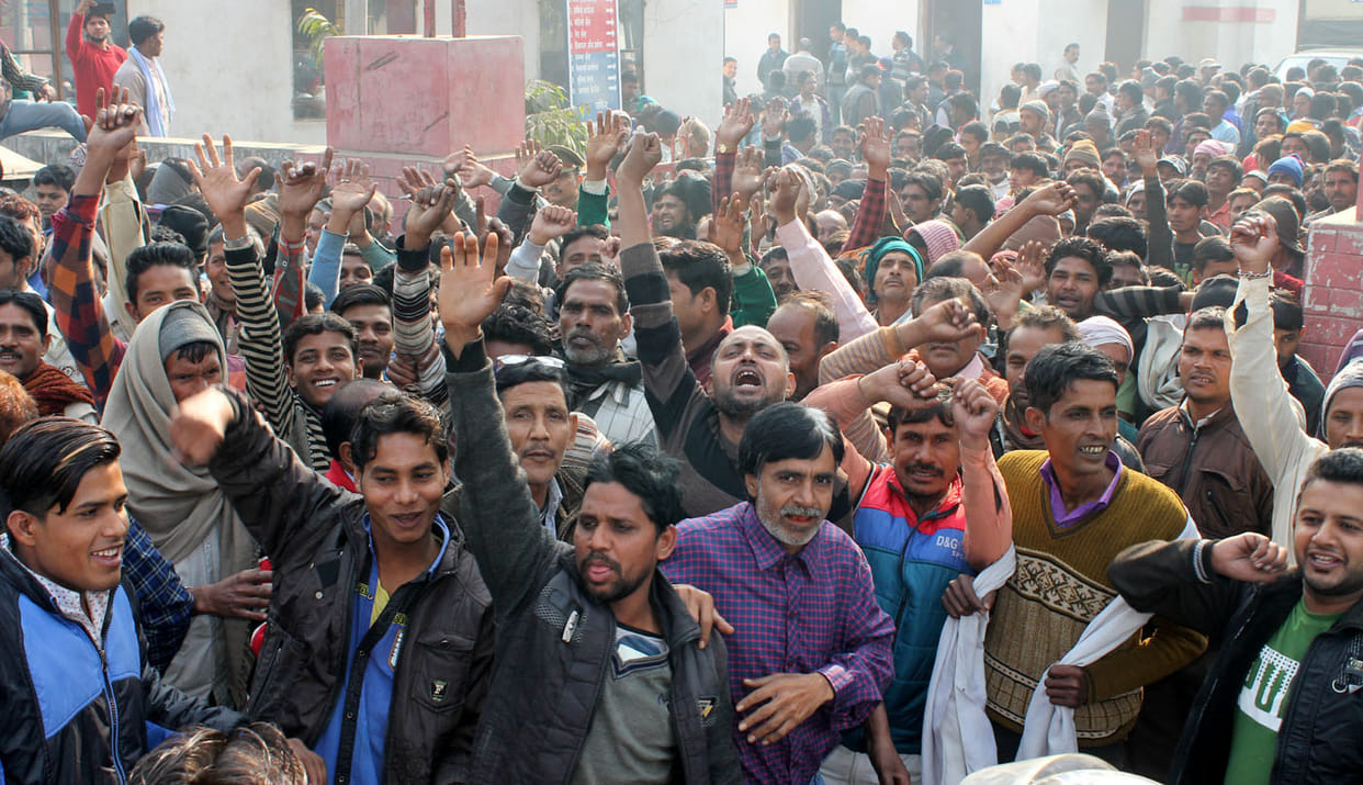 E-rickshaw driver who took to the street in protest of recovery