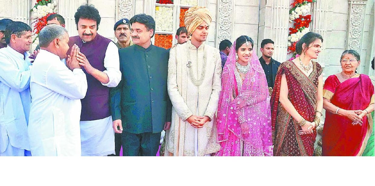 VIP marriage, Congress leader Chandra mohan, Ex CM Bhajanlal grand son, Hisar