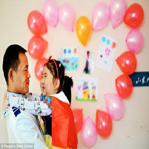 Chinese father married his critically ill daughter 