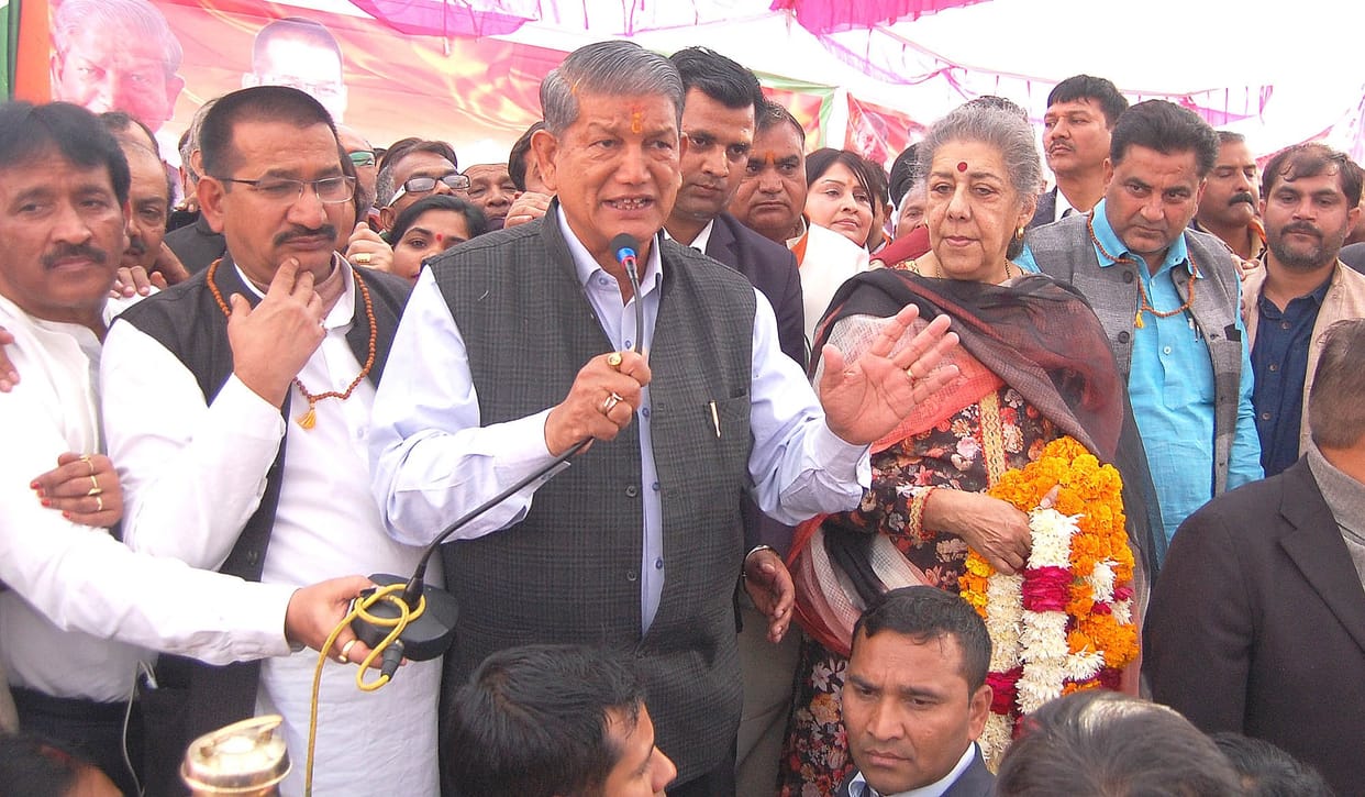 Organisers forgot thank Chief Minister Harish Rawat